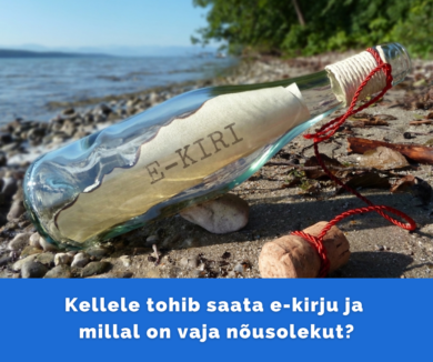 Meiliturundus Kellele tohib saata ekirju ja millal on vaja nõusolekut