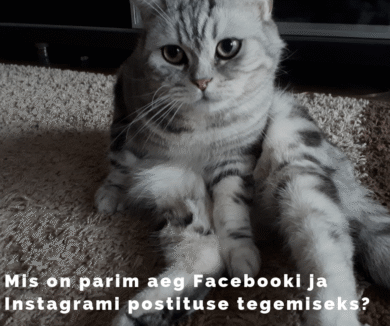Millal postitada Facebooki ja Instagrami